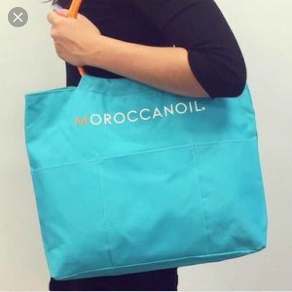 🌟NEW MOROCCANOIL BEACH BAG/TOTE &TRAVEL SZ OIL